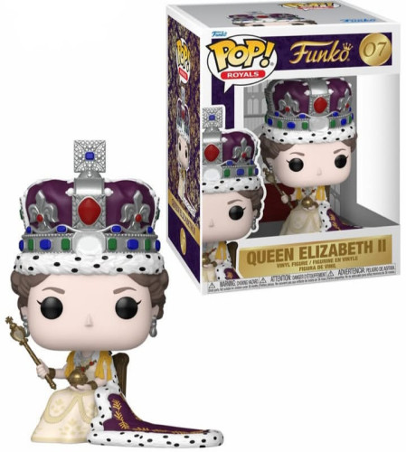 Funko Pop - Funko - Queen Elizabeth Ii 07 - The Royal Family - #07 - Funko Pop - #07-FUNKO POP-07