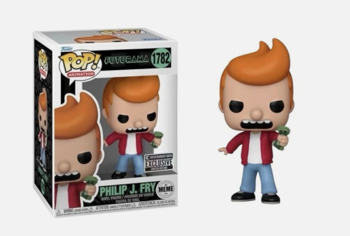 Funko Pop - Futurama - Philip J. Fry 1782 (Meme )-Animation Futurama-1782