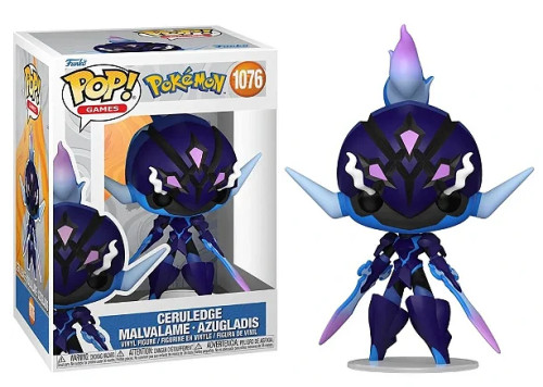 Funko Pop - Game:  Pokémon - Ceruledge 1076-Games Pokémon-1076
