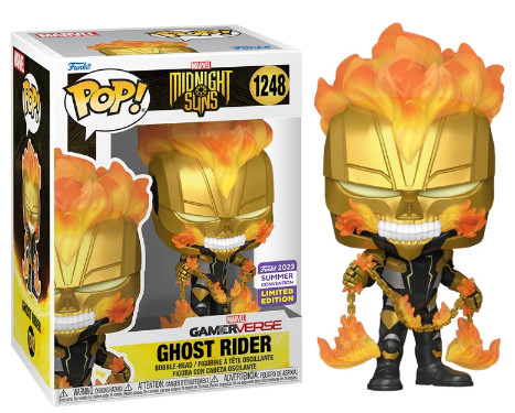 Funko Pop - Gamerverse - Midnight Suns - Ghost Rider 1248 (SDCC 2023)-Marvel Studios-1248