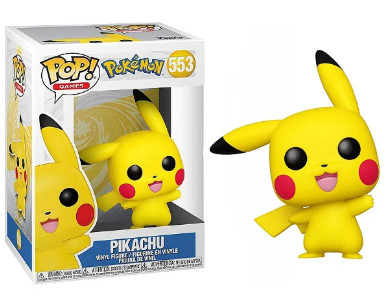Funko Pop - Games Pokemon - Pikachu 553 - Games Pokémon - #553 FUNKO POP #553 - Produto Original