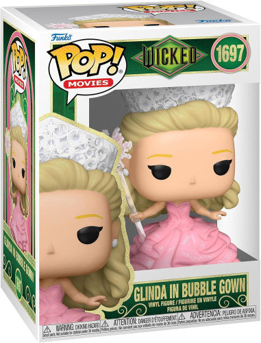 Funko Pop - Glinda In Bubble Gown #1697 Wicked-MOVIES WICKED-1697