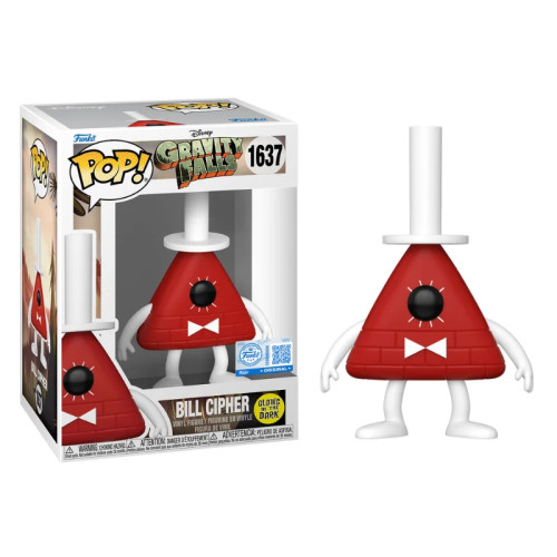 Funko Pop - Gravity Falls - Bill Cipher 1637 GITD (Special Edition) . #1637 - Produto Original
