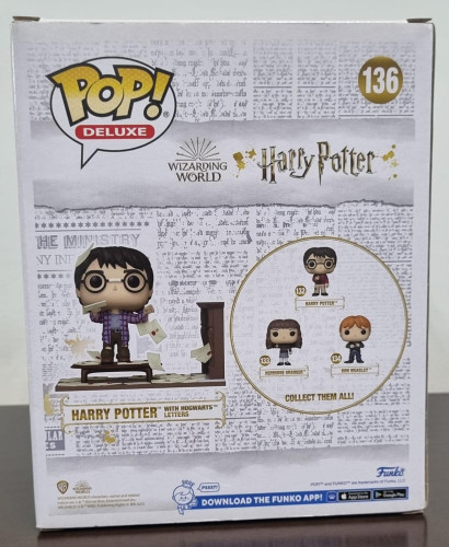 Funko Pop Harry Potter - Harry Potter With Hogwarts Letters - Harry Potter - #136