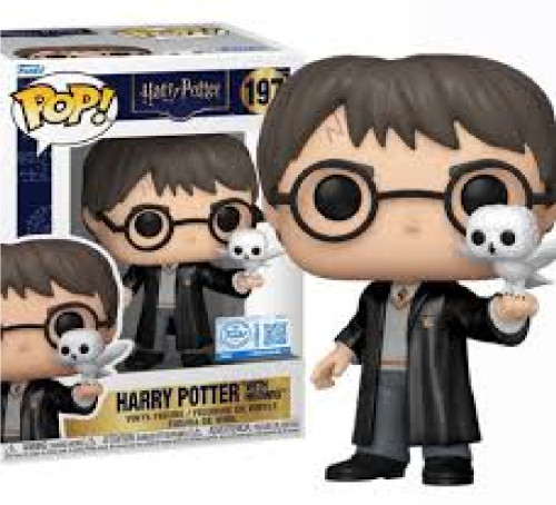 Funko Pop - Harry Potter - Harry Potter With Edwiges 197 - Harry Potter - #197 FUNKO POP #197 - Produto Original