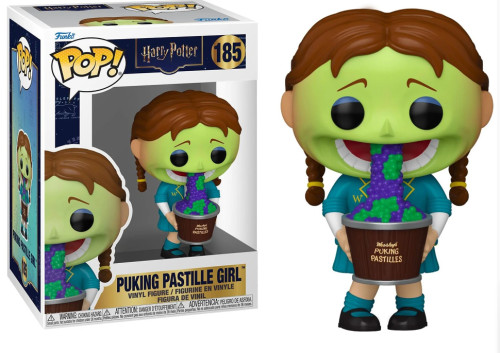 Funko Pop - Harry Potter - Puking Pastille Girl 185 - Harry Potter - #185 FUNKO POP #185 - Produto Original