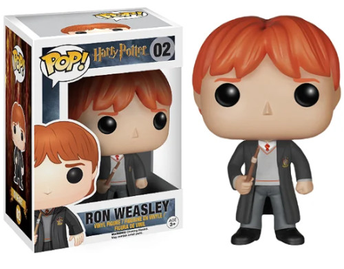 Funko Pop - Harry Potter - Ron Weasley Hogwarts 02-Harry Potter-02