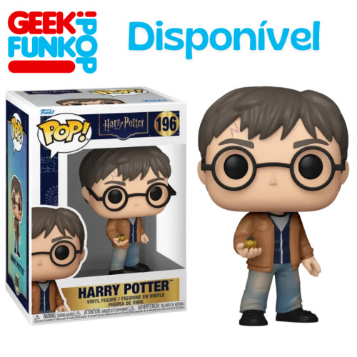 Funko Pop - Harry Potter Harry Potter #196 - Produto Original