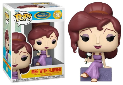 Funko Pop - Hercules - Meg With Flower 1667 FUNKO POP #1667 - Produto Original