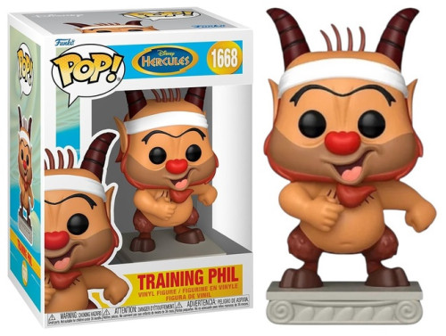 Funko Pop - Hercules - Training Phil 1668 FUNKO POP #1668 - Produto Original