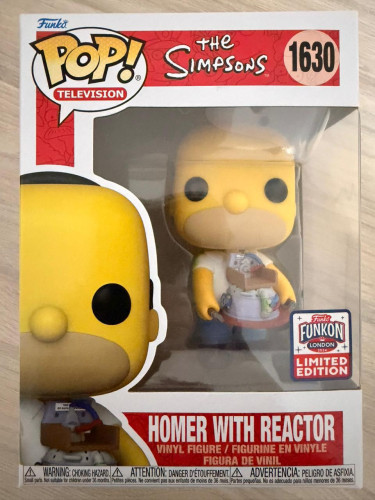 Funko Pop - Homer With Reactor The Simpsons #1630 - Produto Original
