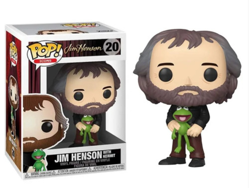 Funko Pop - Id Icons - Jim Henson With Kermit 20 (caixadanificada) - Marvel Avengers - #20 FUNKO POP #20 - Produto Original