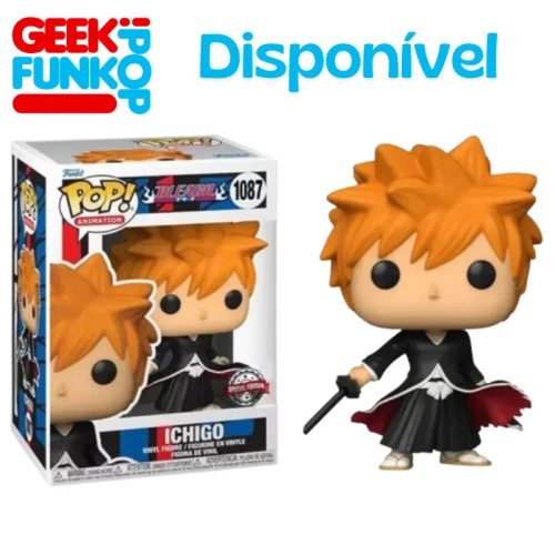 Funko Pop - Ichigo Exclusivo - Bleach  #1087