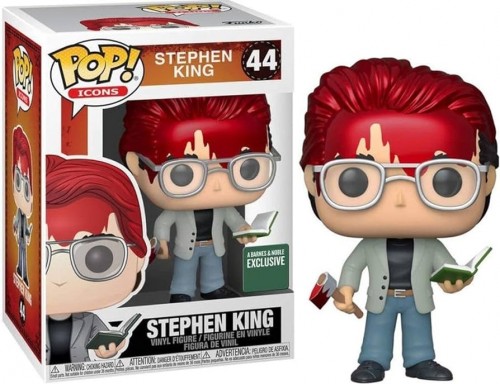 Funko Pop - Icons - Stephen King With Axe And Book - Barnes & Noble Exclusive - Encomenda - #44