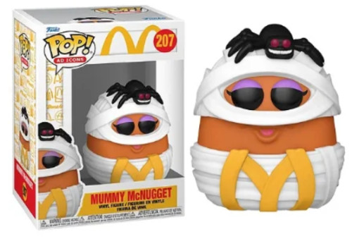 Funko Pop - Icons: McDonalds - Mummy McNugget 207-Rock Out Ronald Mcdonald-207