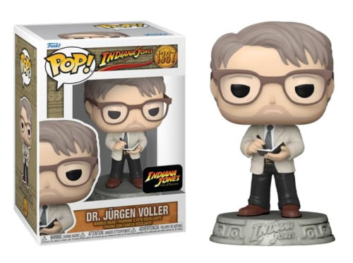 Funko Pop - Indiana Jones - Dr. Jurgen Voller 1387 - Movies Indiana Jones - #1387 FUNKO POP #1387 - Produto Original