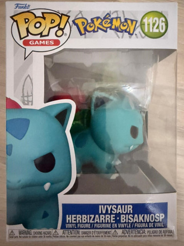 Funko Pop - Ivysaur Pokemon #1126 - Produto Original