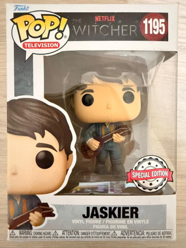 Funko Pop - Jaskier The Witcher #1195 - Produto Original