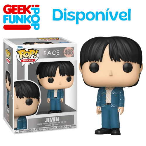 Funko Pop - Jimin BTS Solo #468 - Produto Original