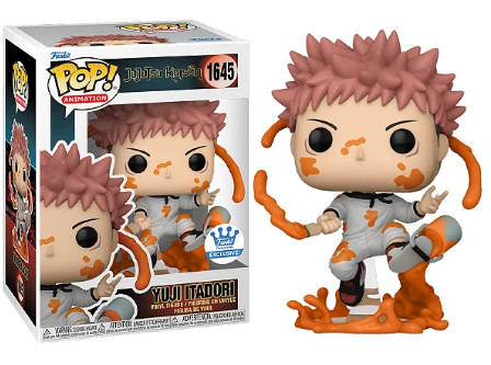 Funko Pop - Jujutsu Kaisen - Yuji Itadori 1645 (FUNKO SHOP)-Jujutsu Kaysen-1645