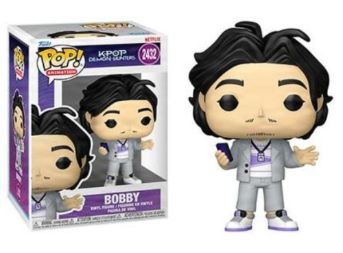 Funko Pop - K-pop Demon Hunters - Bobby 2432 - K-pop Demon Hunters - #2432 FUNKO POP #2432 - Produto Original