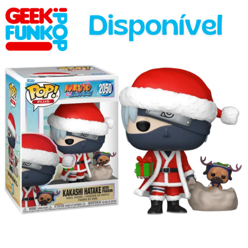 Funko Pop - Kakashi Hatake With Pakkun Naruto Shippuden #2050 - Produto Original