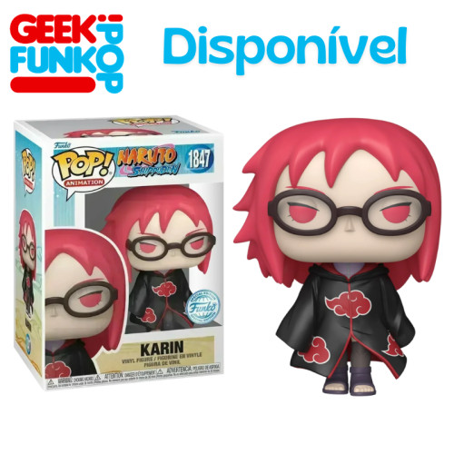 Funko Pop - Karin Exclusivo Naruto Shippuden #1847 - Produto Original
