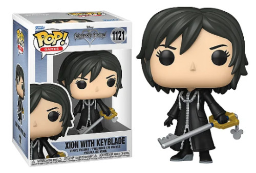 Funko Pop - Kingdom Hearts - Xion With Keyblade 1121 - Games Disney Kingdom Hearts - #1121 FUNKO POP #1121 - Produto Original