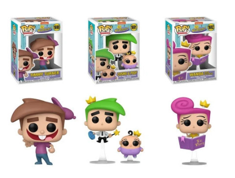 Funko Pop - Kit Timmy, Wanda e Cosmo-Os Padrinhos Mágicos-1