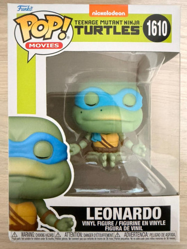 Funko Pop - Leonardo Teenage Mutant Ninja Turtles #1610 - Produto Original