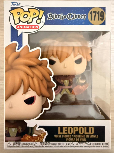 Funko Pop - Leopold Black Clover #1719 - Produto Original