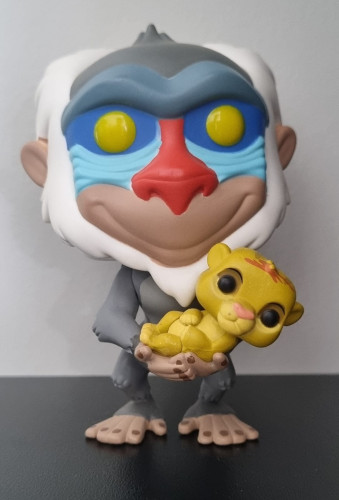 Funko Pop! (loose) Disney - Rafiki With Simba - The Lion King - O Rei Leão Disney: O Rei Leão / The Lion King #301 - Produto Original