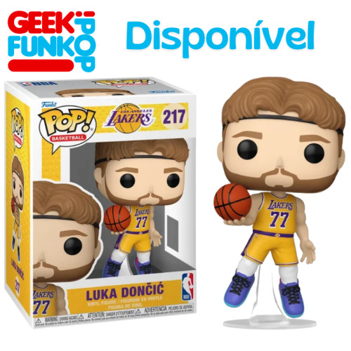 Funko Pop - Luka Doncic NBA Los Angeles #217 - Produto Original