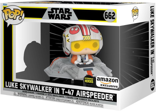 Funko Pop - Luke Skywalker in T-47 Airspeeder-Star Wars-662