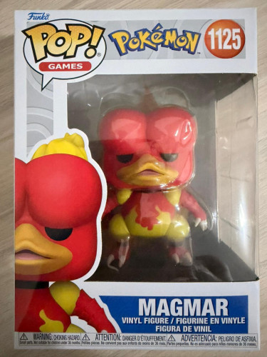 Funko Pop - Magmar Pokemon #1125 - Produto Original