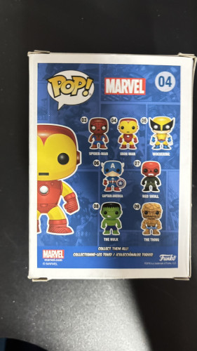Funko Pop - Marvel - Iron Man #04 - Marvel - #04