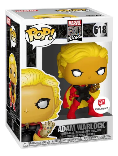 Funko Pop - Marvel: 80 Years - Adam Warlock 618 (w Exclusive) - Marvel 80 Years - #618 - Funko Pop - #618 - Funko Pop - #618 - FUNKO POP  #618