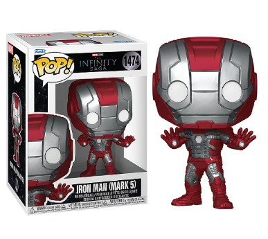 Funko Pop - Marvel: Infinity Saga Homem de Ferro - Iron Man 1474-Marvel Avengers-1943
