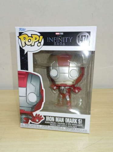 Funko Pop - Marvel: Infinity Saga Homem de Ferro - Iron Man 1474 - Marvel Avengers - #1943