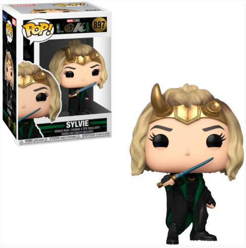 Funko Pop - Marvel: Loki - Sylvie 897 - Marvel Stuidos Loki - #897 FUNKO POP #897 - Produto Original