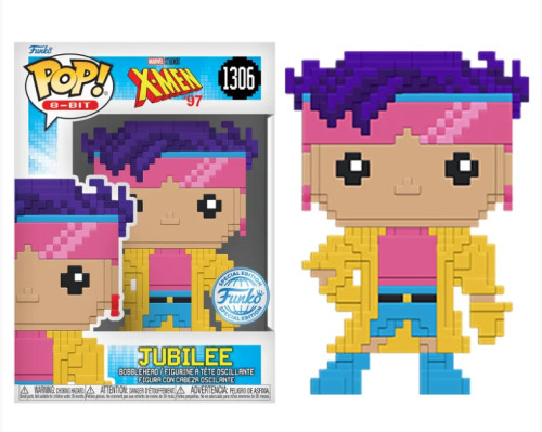 Funko Pop - Marvel: X-men - Jubilee 8-bit 1306 (target) - Marvel X-men - #1306 FUNKO POP #1306 - Produto Original