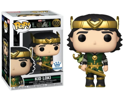 Funko Pop - Marvel Loki - Kid Loki Metallico 900 (funkoshop) - Marvel Avengers - #900 FUNKO POP #900 - Produto Original