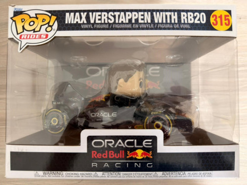 Funko Pop - Max Verstappen With Rb20 Fórmula 1 #315 - Produto Original