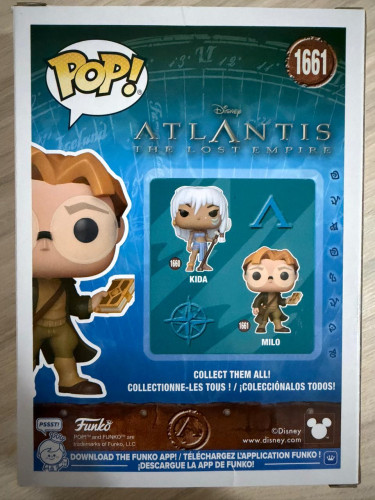  Disney Atlantis The Lost Empire #1661 - Produto Original