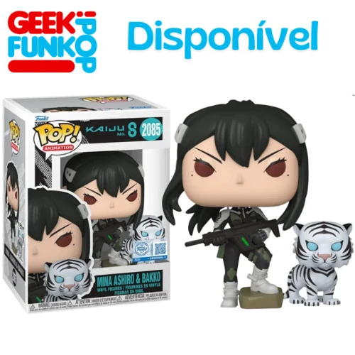 Funko Pop - Mina Ashiro & Bakko Exclusivo - Kaiju No. 8  #2085