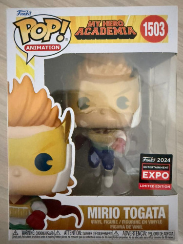 Funko Pop - Mirio Togata My Hero Academia #1503 - Produto Original