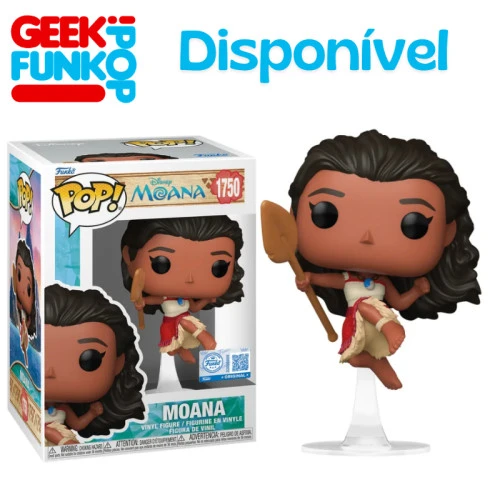 Funko Pop - Moana Exclusiva - Disney Moana  #1750