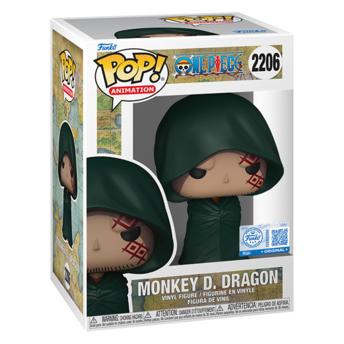 Funko Pop - Monkey D. Dragon One Piece #2206 - Produto Original