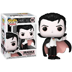 Funko Pop - Monsters - Dracula 2411 - Monsters - #2411 - Funko Pop - #2411 - Funko Pop - #2411 FUNKO POP #2411 - Produto Original