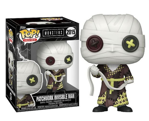 Funko Pop - Monsters - Patchwork Invisible Man 2015 - Monsters - #2015 - Funko Pop - #2015 - Funko Pop - #2015 FUNKO POP #2015 - Produto Original